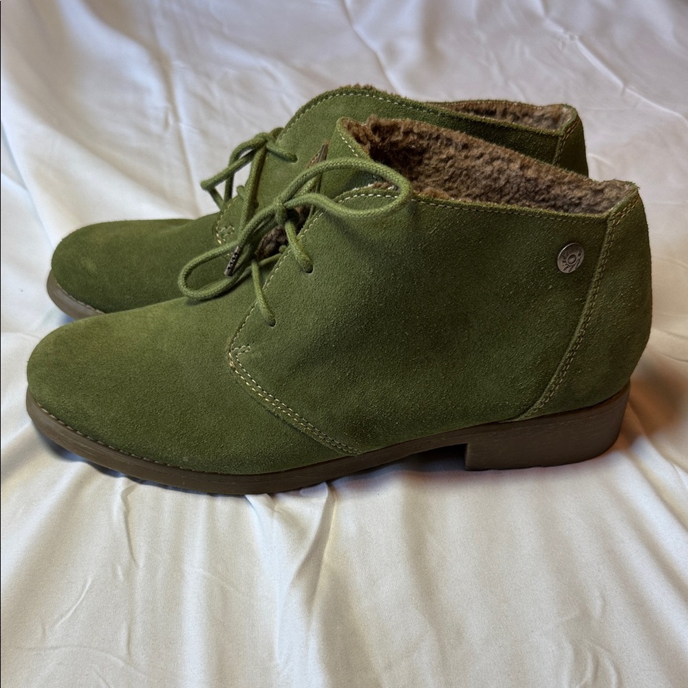 Eddie Bauer Green Ankle Boots